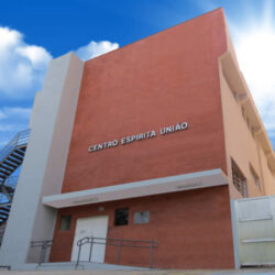 Atual fachada do Centro Espírita União: Sede inaugurada em 1967